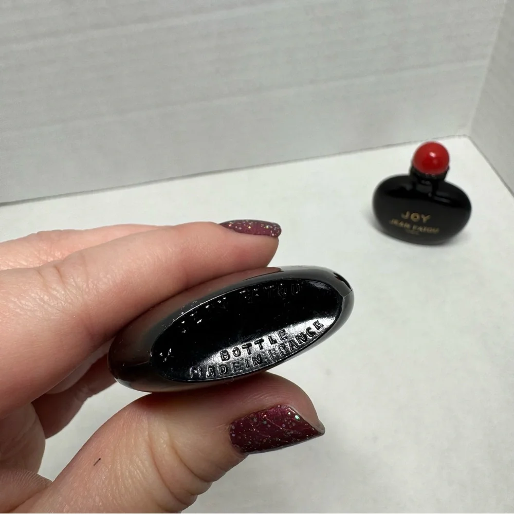 Vintage Joy by Jean Patou Paris Perfume Mini Bottles Only Empty Dabber France - Picture 6 of 7